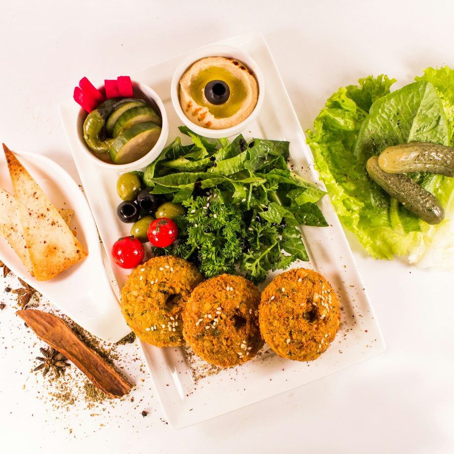 Falafel-Teller